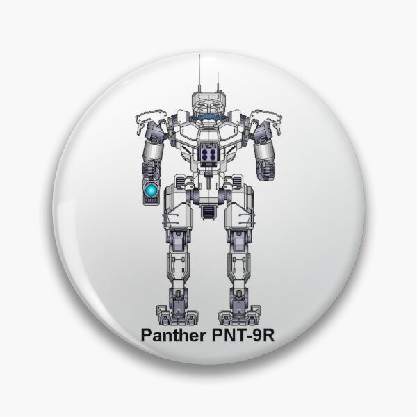 Item preview, Panther PNT-9R (White) - Inner Sphere BattleMech designed and sold by DagleysDesigns.