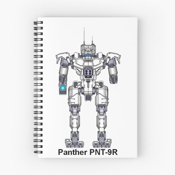 Item preview, Panther PNT-9R (White) - Inner Sphere BattleMech designed and sold by DagleysDesigns.
