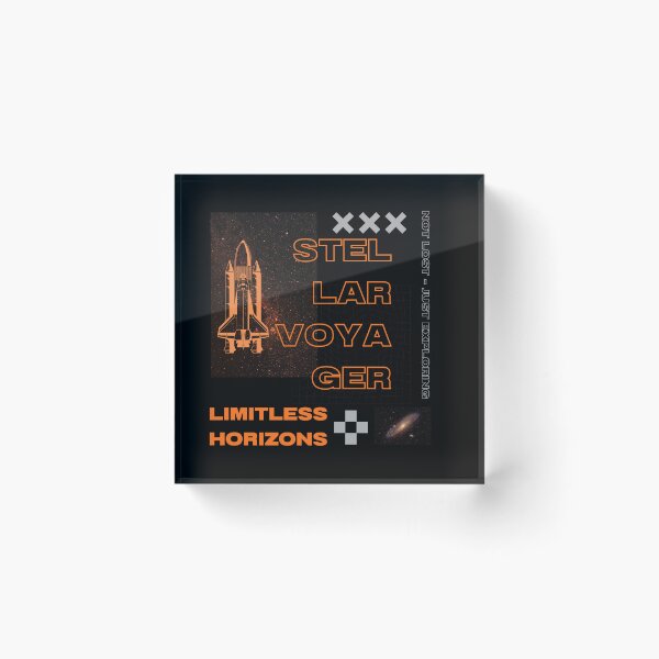 Item preview, STELLAR VOYAGER - LIMITLESS HORIZONS designed and sold by Astrowayz.