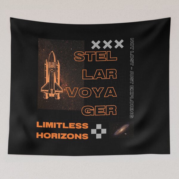 Item preview, STELLAR VOYAGER - LIMITLESS HORIZONS designed and sold by Astrowayz.