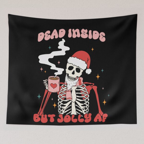 Item preview, Jolly Christmas Af But Inside Essential Retro Classic Dead Vintage designed and sold by SmithWSTaRR.
