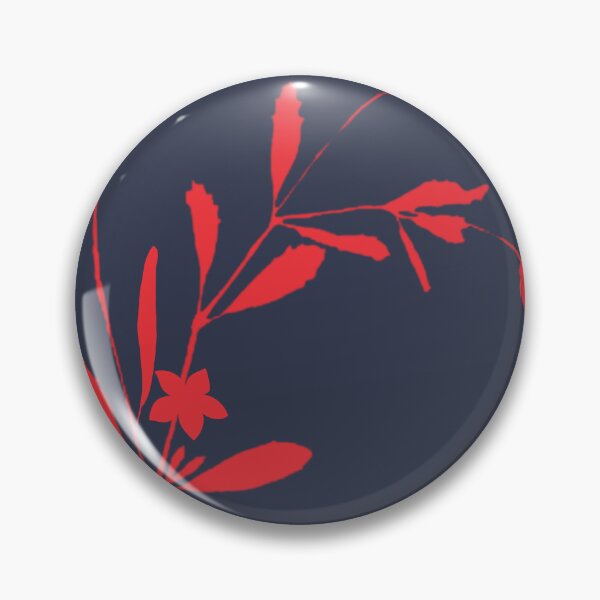Item preview, Minimalist Fuchsia and Dark Blue Arbor: Striking Contrast. designed and sold by AcuarelasCA.