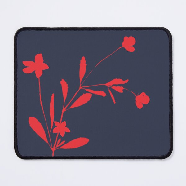 Item preview, Minimalist Fuchsia and Dark Blue Arbor: Striking Contrast. designed and sold by AcuarelasCA.