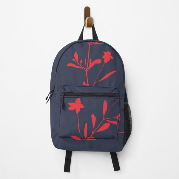 Item preview, Minimalist Fuchsia and Dark Blue Arbor: Striking Contrast. designed and sold by AcuarelasCA.