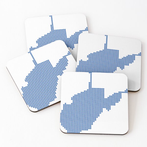 Item preview, Blue Rhinestone West Virginia designed and sold by TheIconSmith.