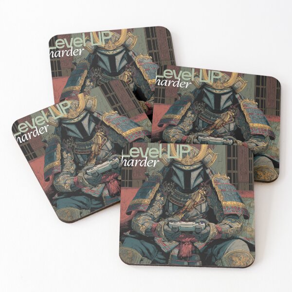 Item preview, Gaming Samurai Level Up designed and sold by DHCreativeLAB.