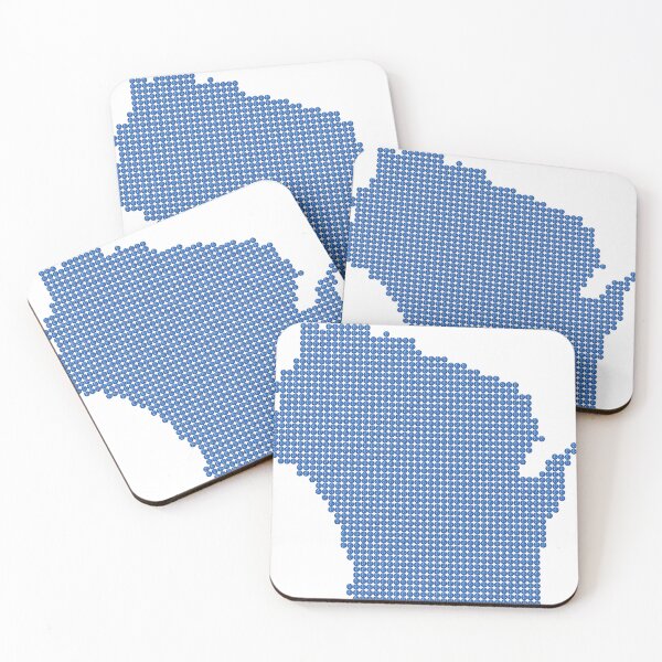 Item preview, Blue Rhinestone Wisconsin designed and sold by TheIconSmith.