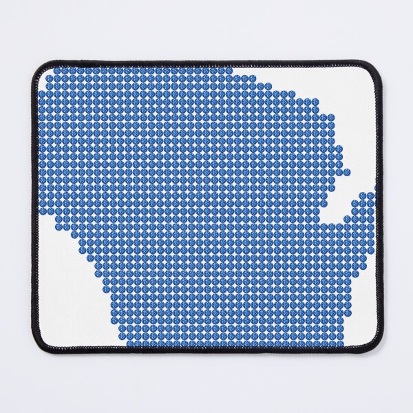 Item preview, Blue Rhinestone Wisconsin designed and sold by TheIconSmith.