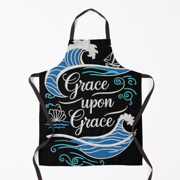 Item preview, Grace Upon Grace | Christian Motivation | John 1:16 Scripture Art | Faith and Hope Design designed and sold by NoviaRobert.
