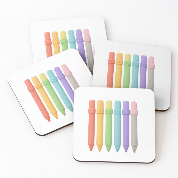 Item preview, Colorful chalk crayons isolated on transparent background, back to school theme, AI generated designed and sold by dvoevnore.