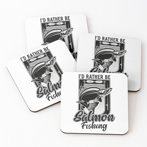 Item preview, I'd Rather Be Salmon Fishing Angler designed and sold by JRRTs.