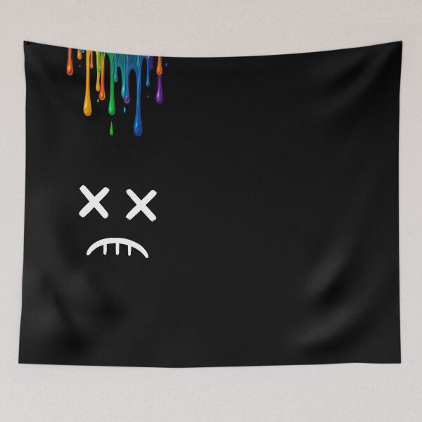 Artikelvorschau, Dripping Emoji – Rainbow Melt Backpack entworfen und verkauft von LiLeDesigns.