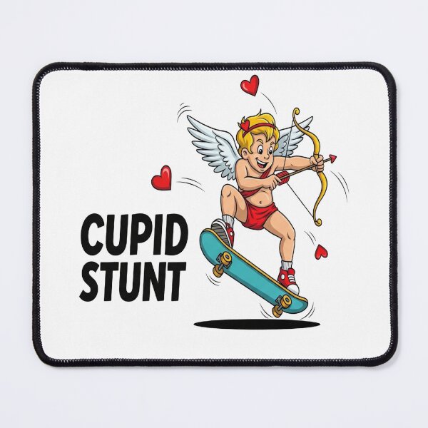 Item preview, Cupid Stunt Skateboard Love Skater Valentine designed and sold by FelixnRobinus.