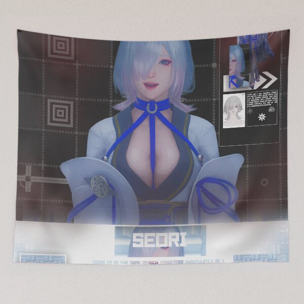 Item preview, Seori Dark Dragon Priestess Poster designed and sold by Shopunte.