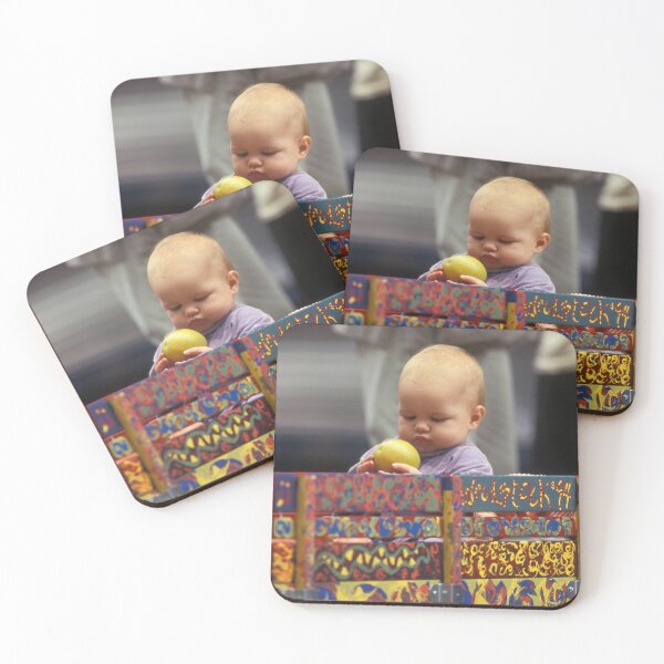 Item preview, A Toddler Checking His fruit At Woodstock 94 - Photograph designed and sold by ConcertImages.
