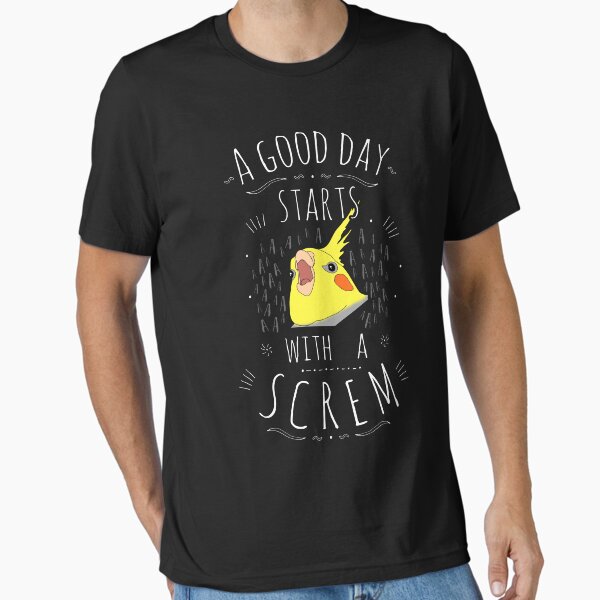 Item preview, a good day starts with a SCREM  designed and sold by FandomizedRose.
