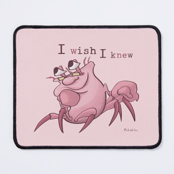 Item preview, Pink Writer Crab’s Dreamy Knowledge Wish designed and sold by Pink Writer.