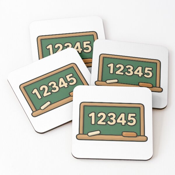 Item preview, Back to school concept with numbers on chalkboard, isolated. AI Generated designed and sold by dvoevnore.