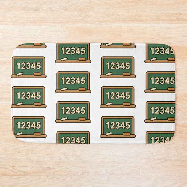 Item preview, Back to school concept with numbers on chalkboard, isolated. AI Generated designed and sold by dvoevnore.