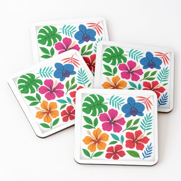 Item preview, Floral Pop Symphony – Tropical Botanical Explosion designed and sold by EugenioPrints.