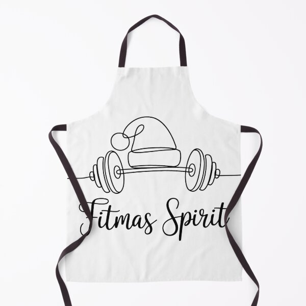Item preview, Fitmas Spirit Minimalist Shirt – Christmas Fitness Line Art Tee designed and sold by WSPrintCrafter.