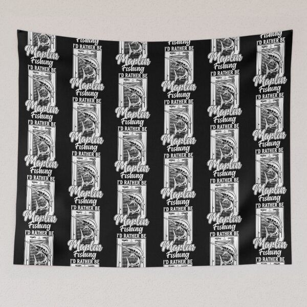Item preview, I'd Rather Be Marlin Fish Fishing Fisherman designed and sold by JRRTs.