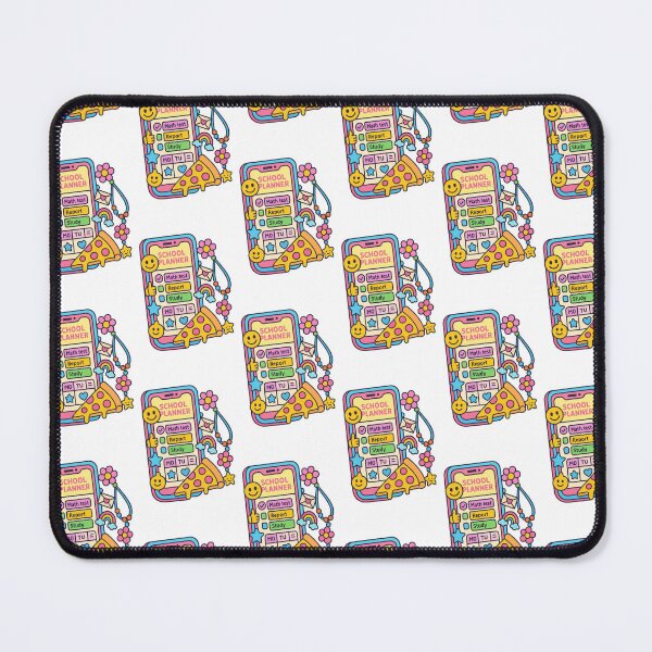 Item preview, Back to school planner with colorful maximalist design elements, AI Generated designed and sold by dvoevnore.