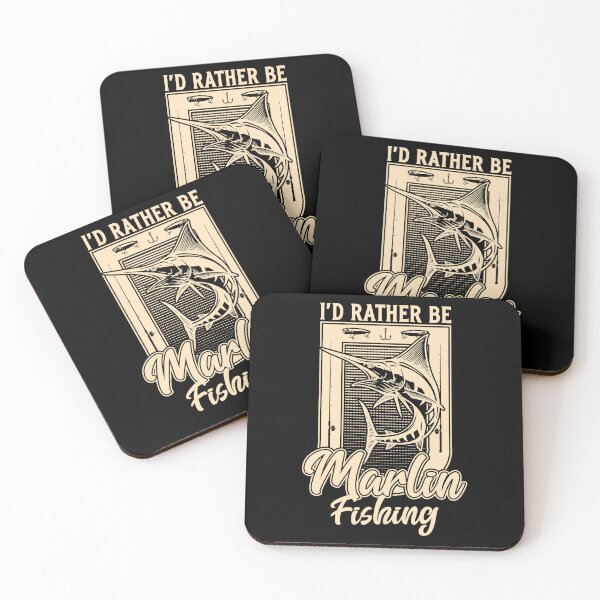 Item preview, I'd Rather Be Marlin Fish Fishing Fisherman designed and sold by JRRTs.