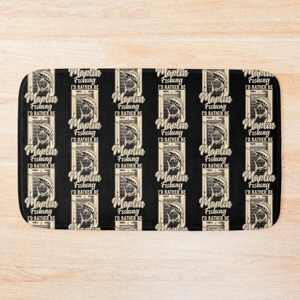 Item preview, I'd Rather Be Marlin Fish Fishing Fisherman designed and sold by JRRTs.