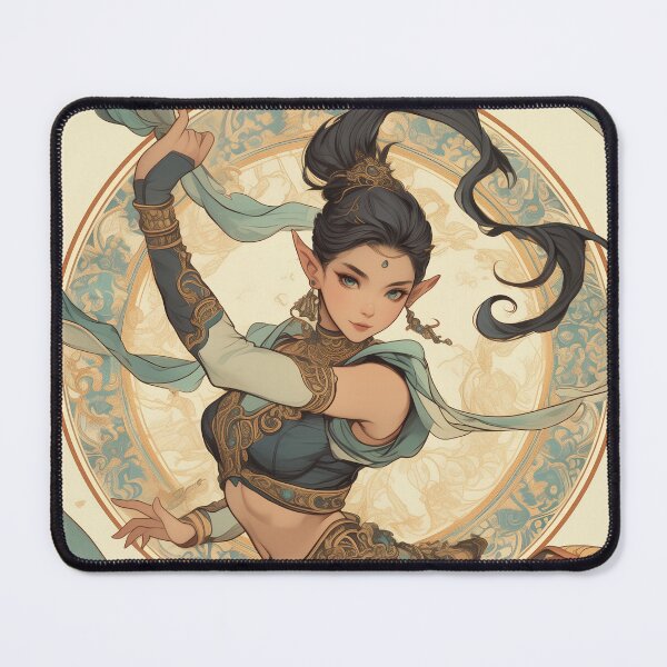 Item preview, Oriental dancing elf designed and sold by Lenycherry_art.