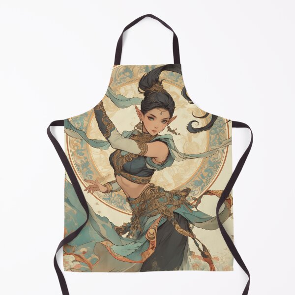 Item preview, Oriental dancing elf designed and sold by Lenycherry_art.