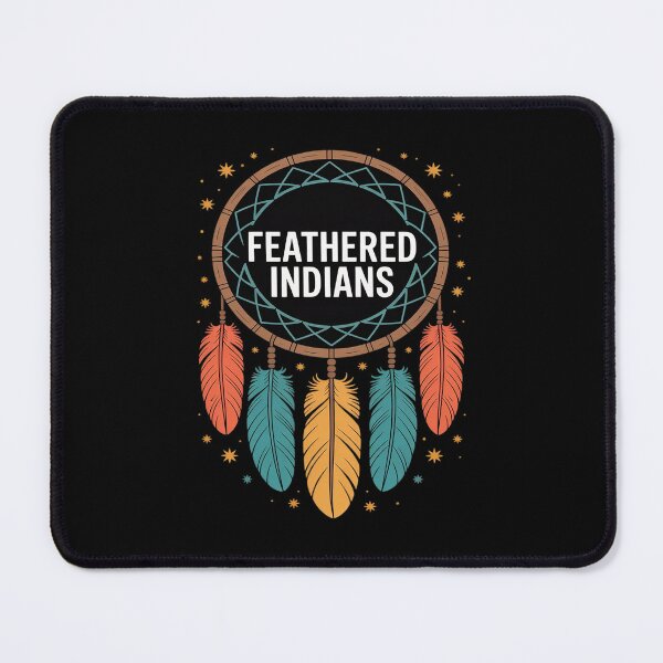 Item preview, Feathered Indians Dreamcatcher – Boho Country Cowboy designed and sold by PeteHomenick.