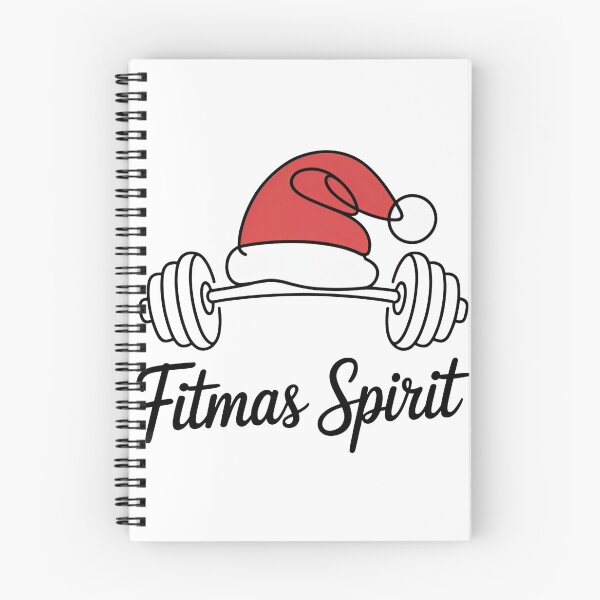 Item preview, Fitmas Spirit Minimalist Shirt – Christmas Fitness Line Art Tee designed and sold by WSPrintCrafter.