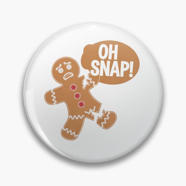 Item preview, Oh Snap! Gingerbread Man Funny Christmas Shirt designed and sold by KingznThingz.