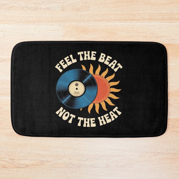 Item preview, Feel The Beat Not The Heat Party Crew Vinyl Sun designed and sold by PeteHomenick.