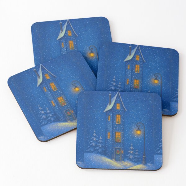 Item preview, Whimsical Christmas Houses designed and sold by Ewa Miller.