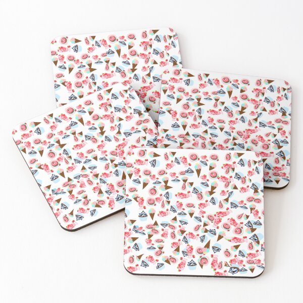 Item preview, Sweet dessert Treats Pattern designed and sold by Nature  Nblossom.