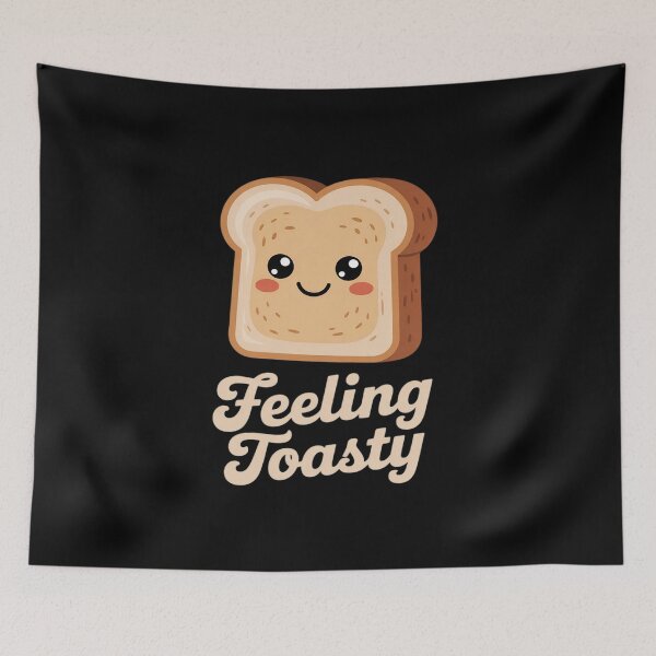 Item preview, Feeling Toasty Cute Toast Object Cartoon Style GenZ designed and sold by PeteHomenick.