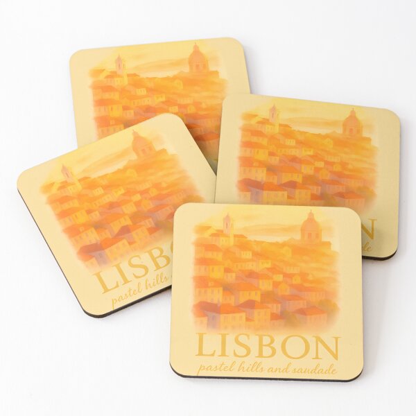 Item preview, LISBON — Pastel Hills and Saudade designed and sold by BumbleVee ☀️.