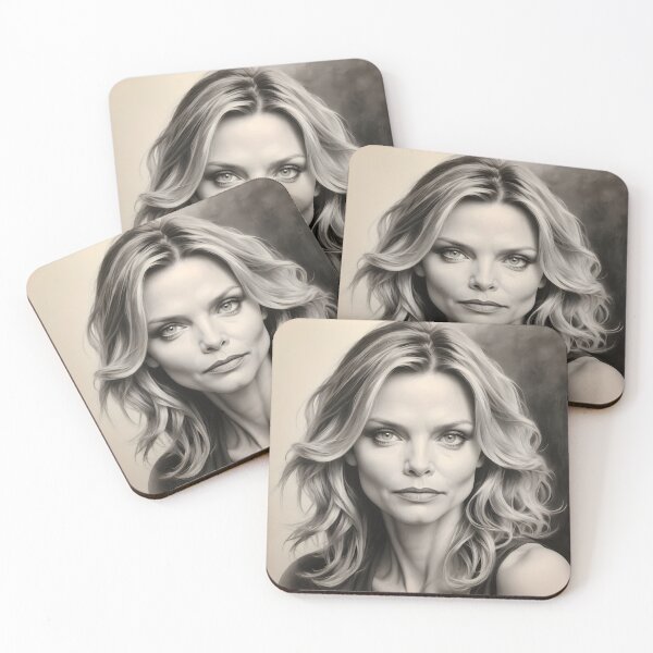 Item preview, Michelle Pfeiffer designed and sold by WorldofCharcoal.