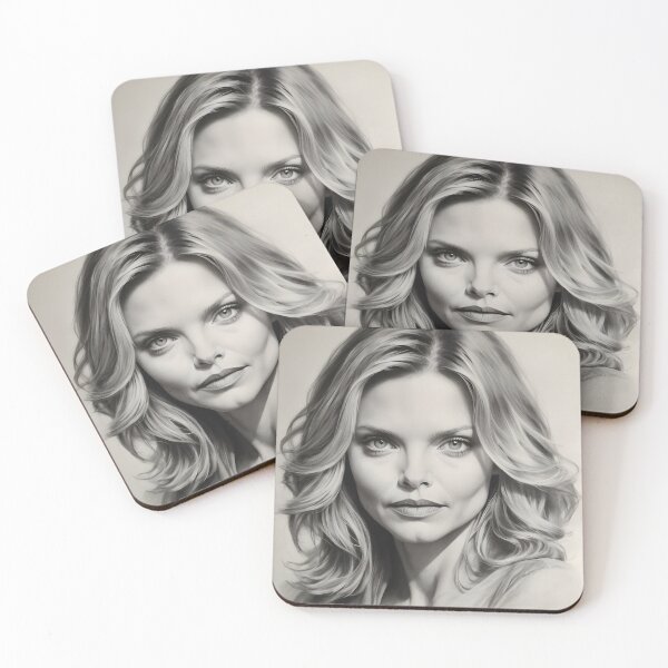 Item preview, Michelle Pfeiffer designed and sold by WorldofCharcoal.