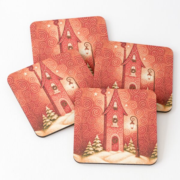 Item preview, Whimsical Christmas Houses designed and sold by Ewa Miller.