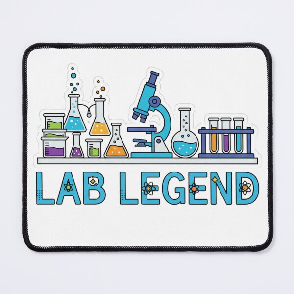 Item preview, Lab Legend Modern Science Labwear Design designed and sold by mateuszwrz.