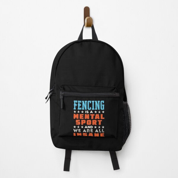 Item preview, Fencing Is a Mental Sport and We Are All Insane designed and sold by jaygo.