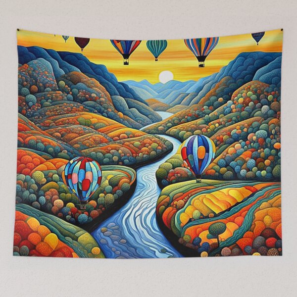 Item preview, Hot Air Ballooning 1 designed and sold by George Hutton Hunter.