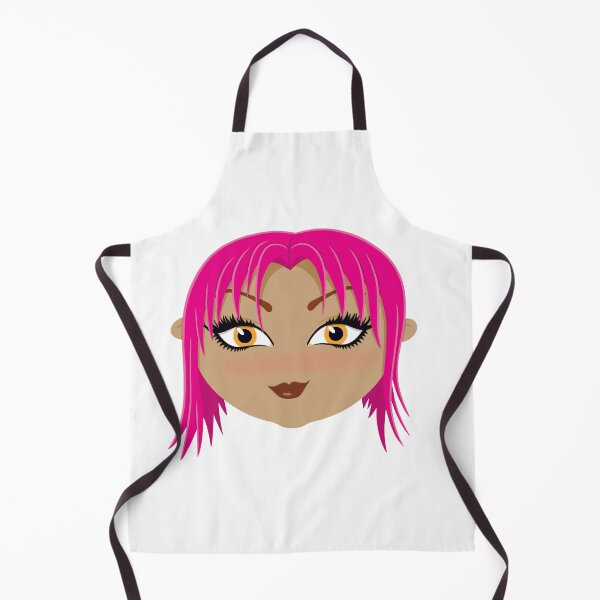 Item preview, Djoli Djoli Doll pink and yellow white skin white background designed and sold by EyeTrickster.