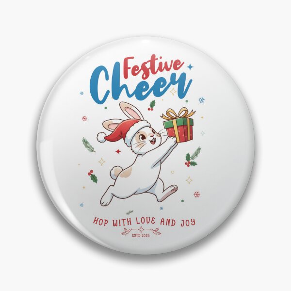 Item preview, Festive Cheer, hop with love and joy designed and sold by GraphicTeeHubs.