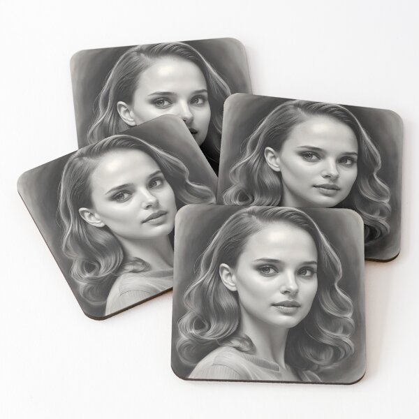 Item preview, Natalie Portman designed and sold by WorldofCharcoal.