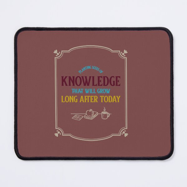 Item preview, Planting Seeds of Knowledge Teacher Shirt – Inspirational Quote Gift for Educators designed and sold by Elpida Boutique Design.