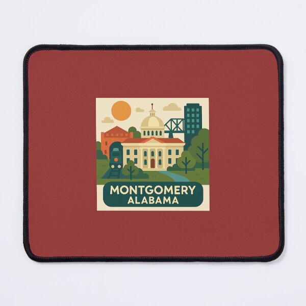 Item preview, Montgomery Alabama  designed and sold by Broken Antler Designs .